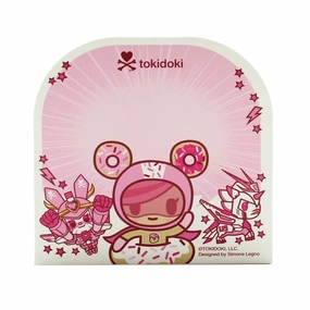 thin tall Donutella To The Rescue Sticky Notes Tokidoki