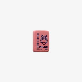 solid Rubber Eraser 460 // Pink Owl