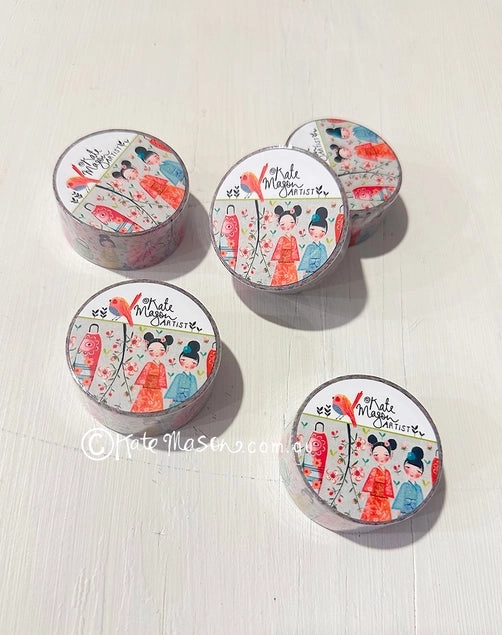 Kokeshi Washi Tape valuable