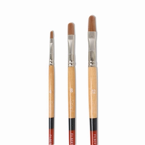 resilient Snap! Paintbrush  Filbert, Synthetic
