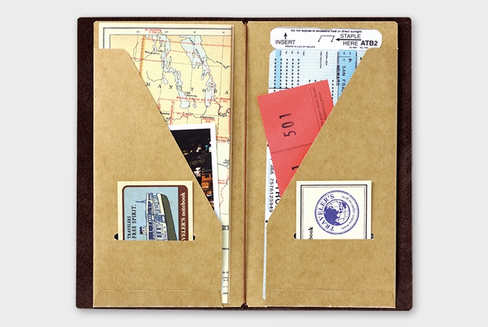 musthave Traveler'S Notebook Refills- Regular Size Kraft File
