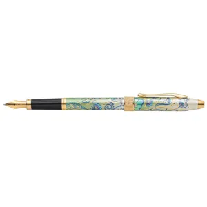 heatproof pastel Cross Century Ii Botanica Green Daylily Fountain Pen