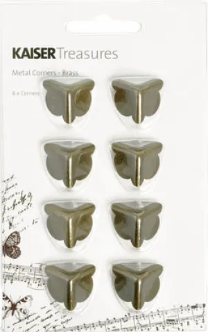 Kaisercraft Metal Corners - Brass musthave