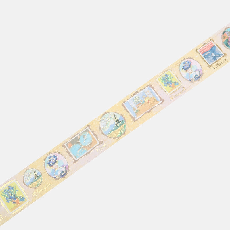 earthy locking Art Tour Roman Washi Tape