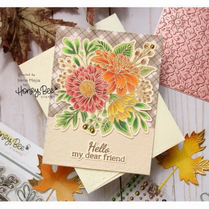 popular professional Beautiful Blooms - 6X8 Stamp Set