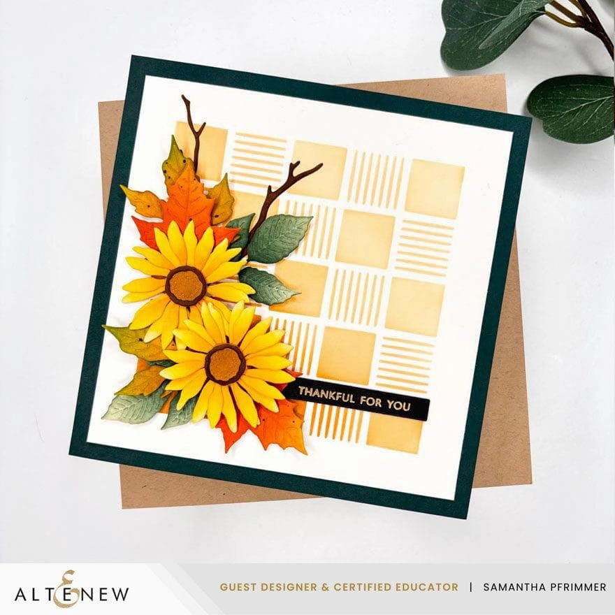 rugged Bright Bloom Layering Die Set