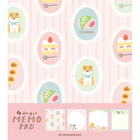 glass Happy Japanese Sweet Memo Pad