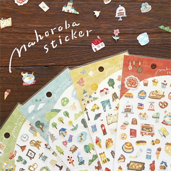 Mahoroba Sticker Bedroom vintage bright