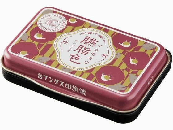 resilient Shachihata 100-Anniversary Special Edition Ink Pad - Iromoyo 1925 - Red