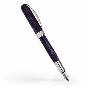 Visconti Rembrandt Black Fountain Pen small metal