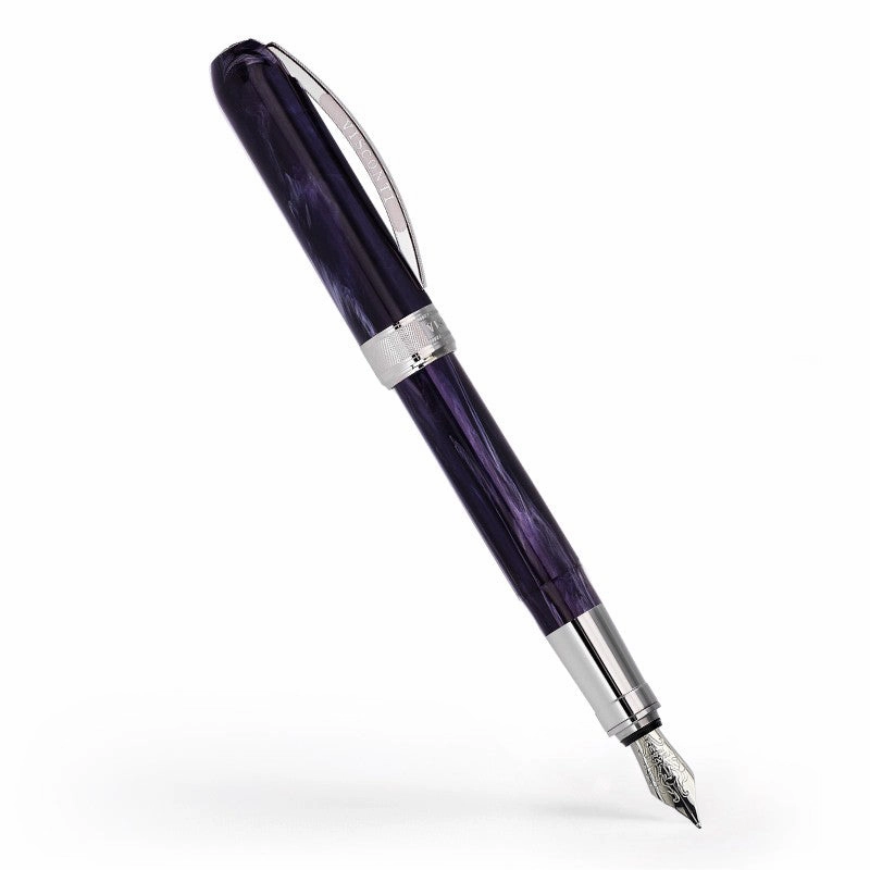 Visconti Rembrandt Black Fountain Pen small metal