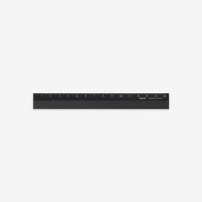 basic synthetic Ruler // Black