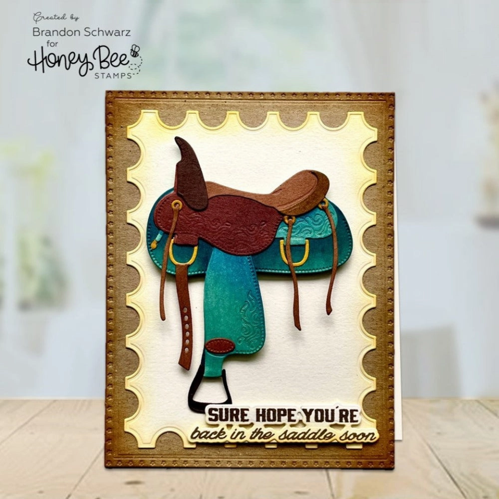 Saddle Up - 6X8 Stamp Set limited economical
