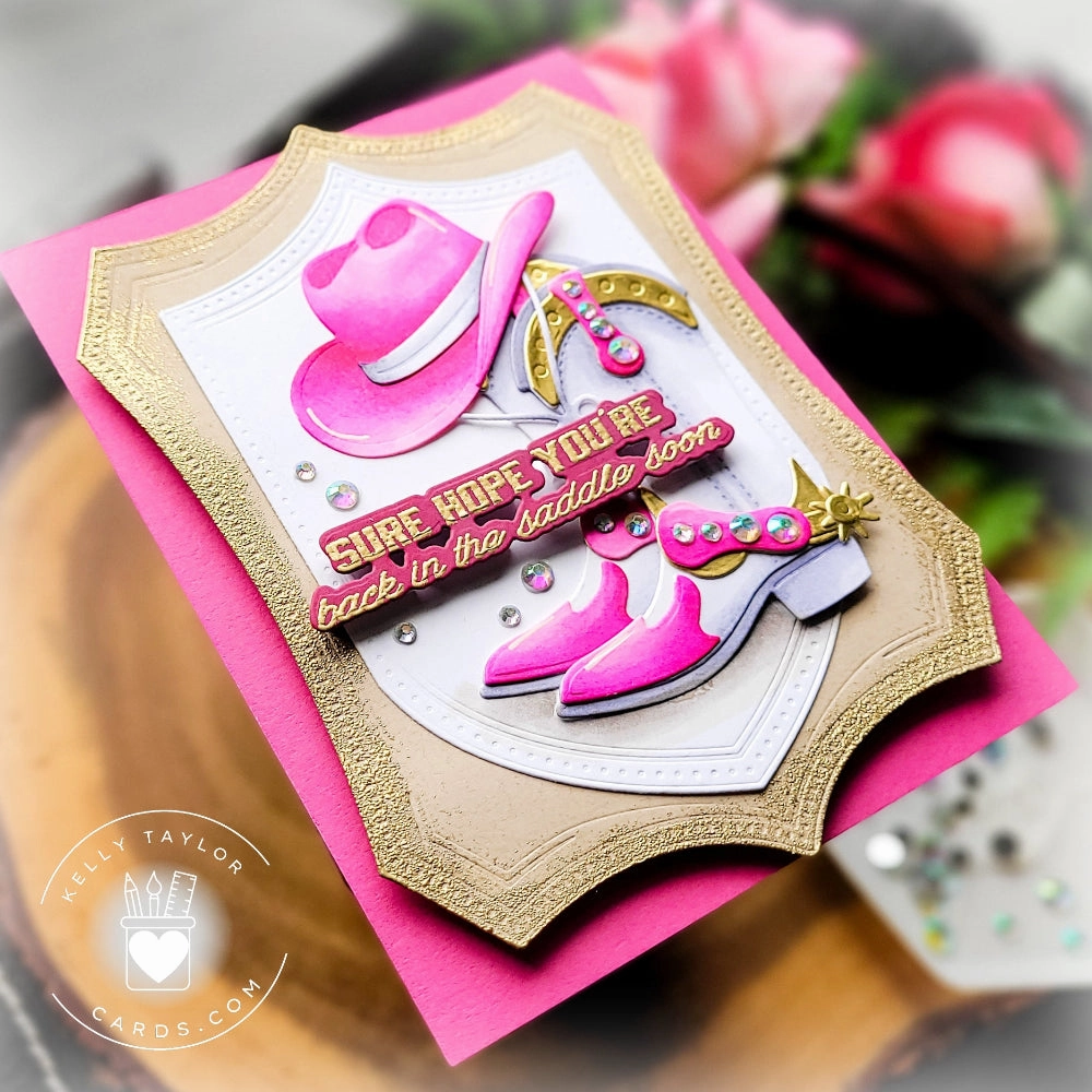 Saddle Up - 6X8 Stamp Set popular sleek