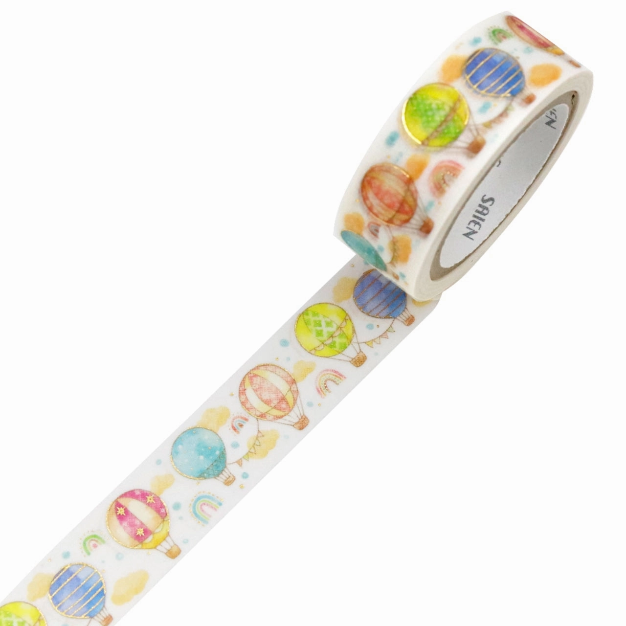 Saien Foil Washi Tape - Balloon paper