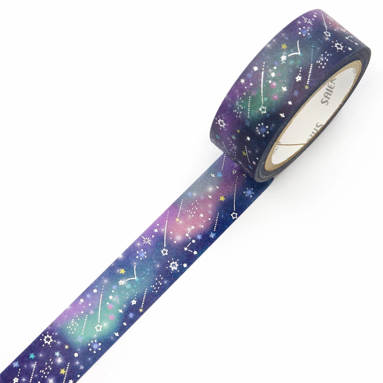 Saien Foil Washi Tape - Planetarium musthave tiny