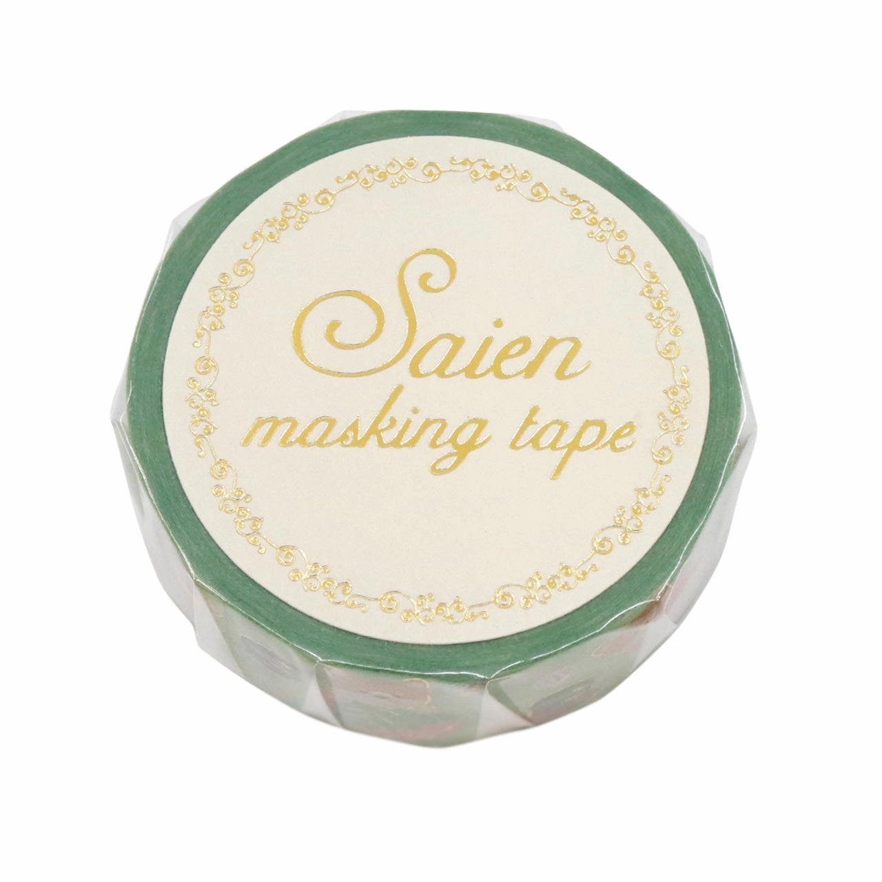 Saien Foil Washi Tape - Shiba Inu And Japanese Sweets fiber