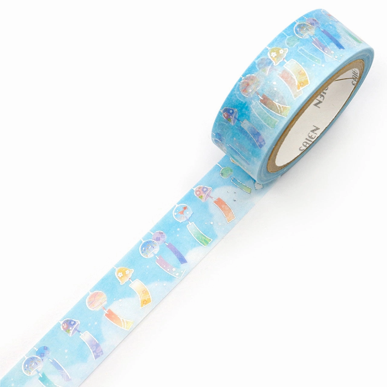 Saien Foil Washi Tape - Wind Chimes limited refillable