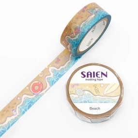 Saien Washi Tape - Beach foldable seasonal