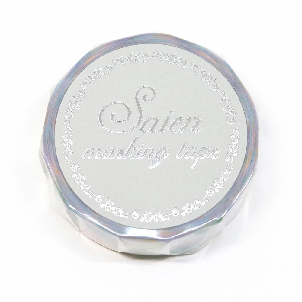 classic alloy Saien Washi Tape - Bubble Sabon