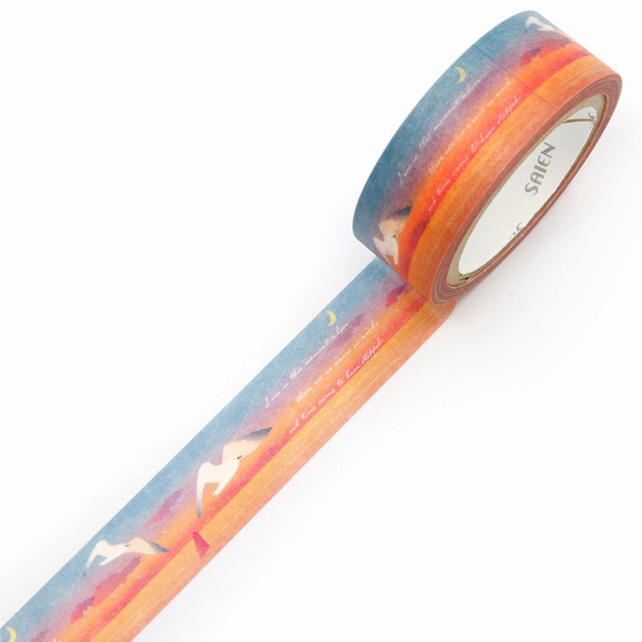 paper multipurpose Saien Washi Tape - Evening Calm