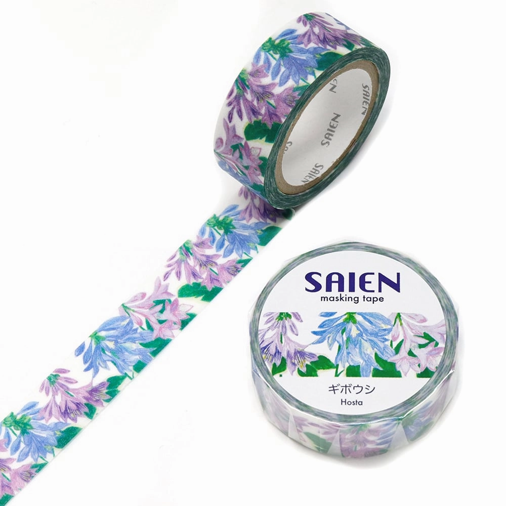 Saien Washi Tape - Hosta recycled