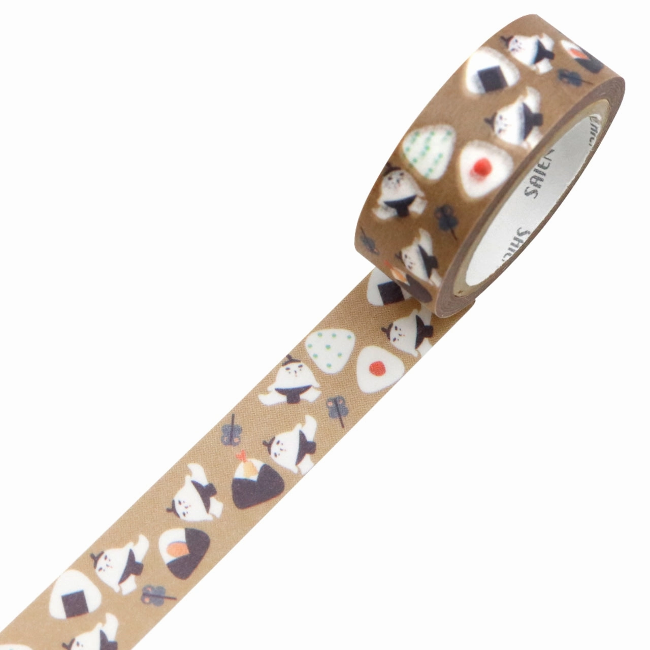 Saien Washi Tape - Rice Ball Sumo foldable