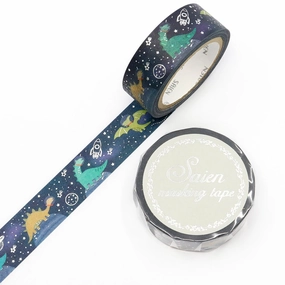 Saien Washi Tape - Space Dinosaur adjustable superior
