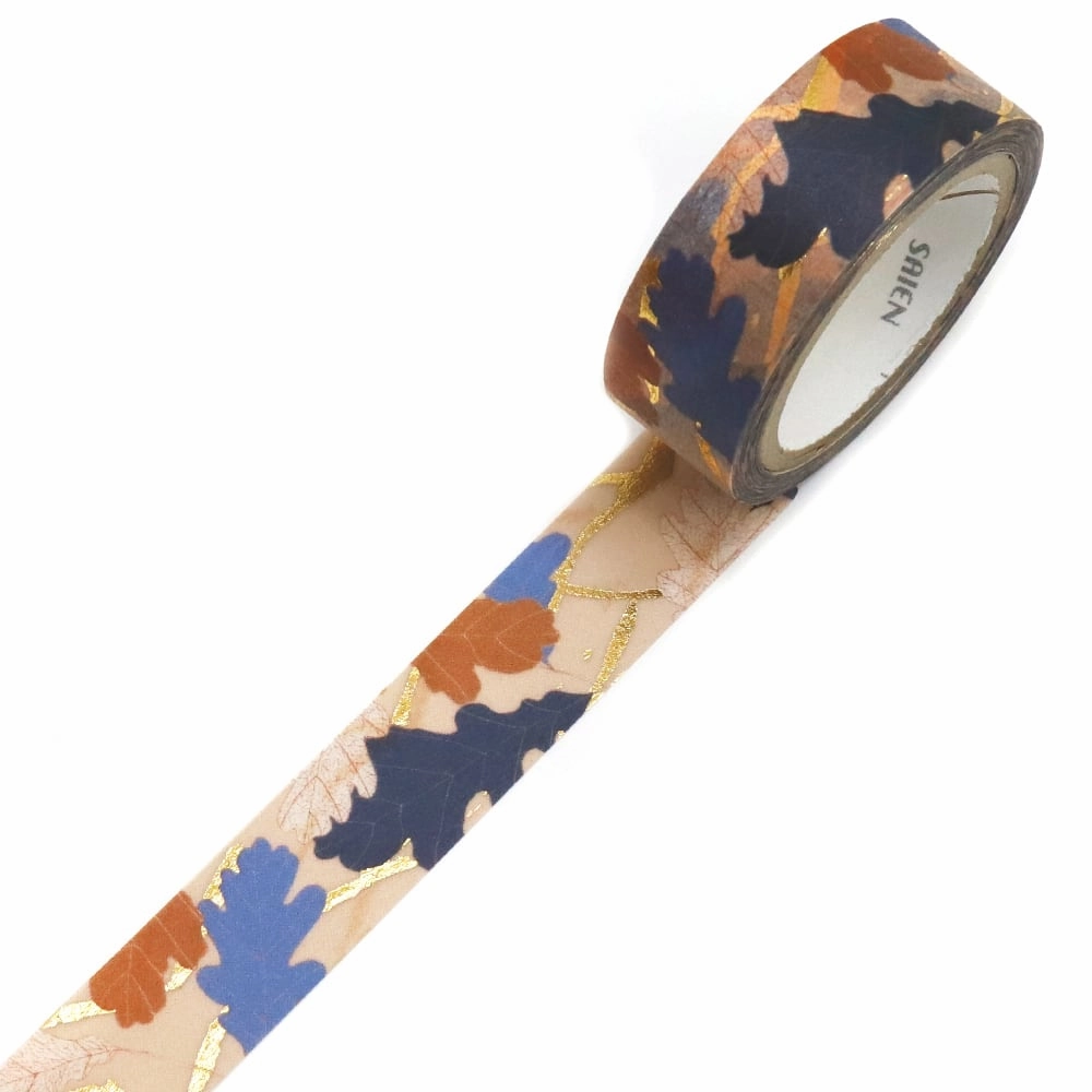 Saien Washi Tape Paris Collection - Fugue flat pastel