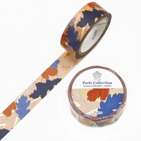 vintage steel Saien Washi Tape Paris Collection - Fugue