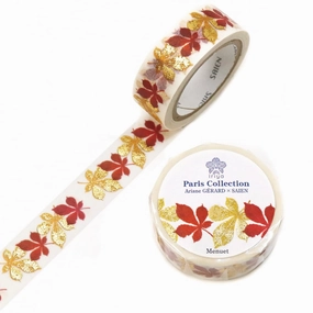 locking ergonomic Saien Washi Tape Paris Collection - Menuet