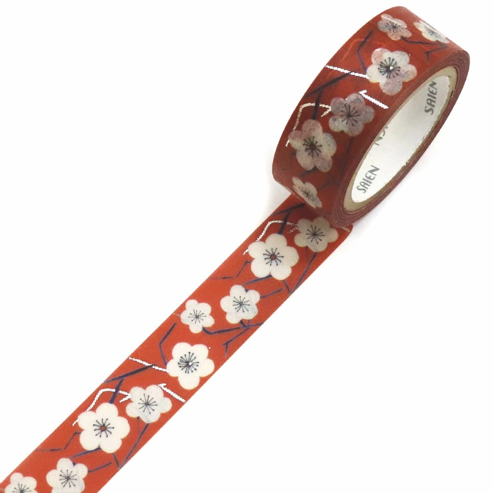 shiny ergonomic Saien Washi Tape Paris Collection - Terracotta