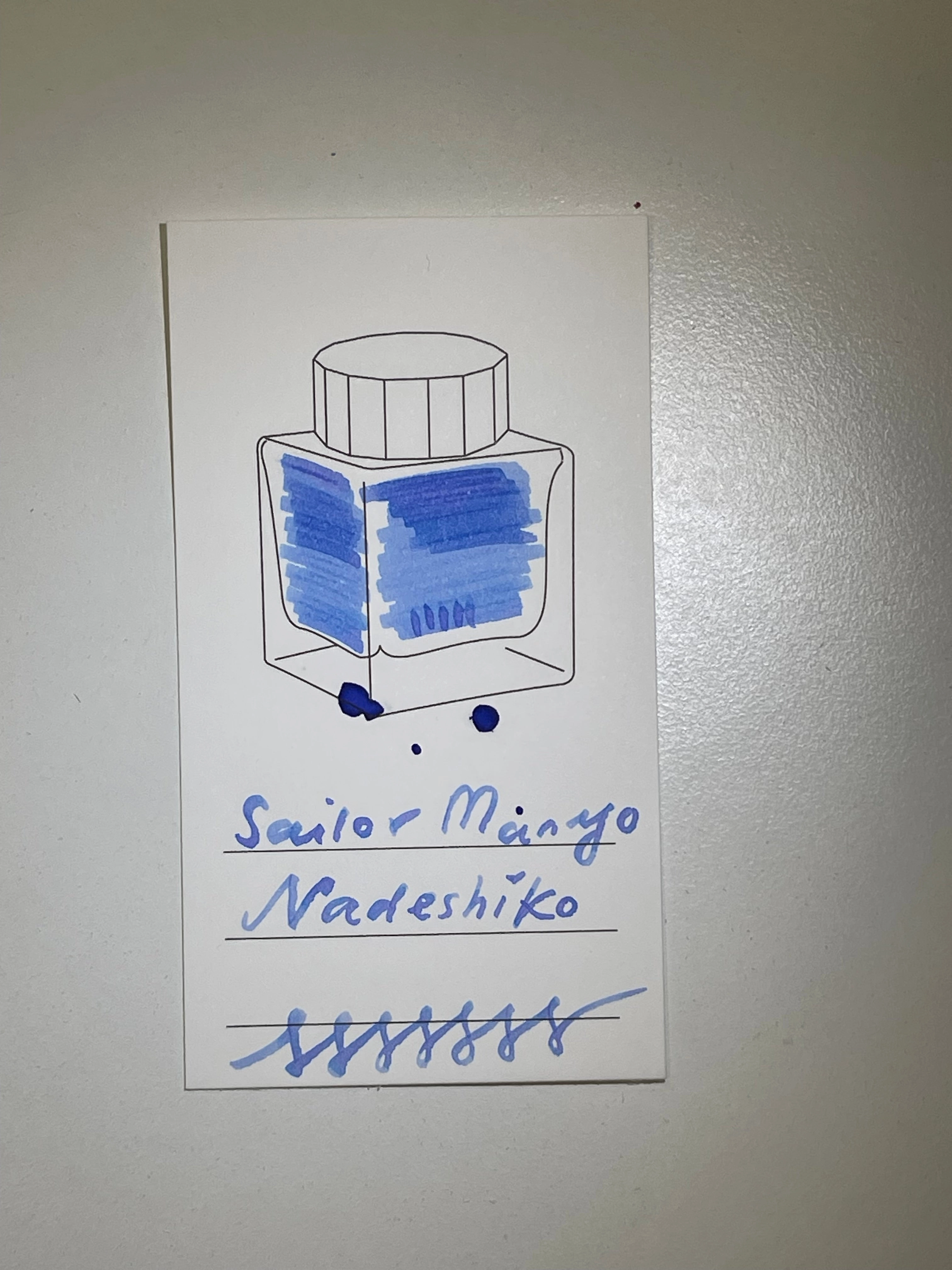 sleek Sailor Manyo Ink - Nadeshiko 50Ml