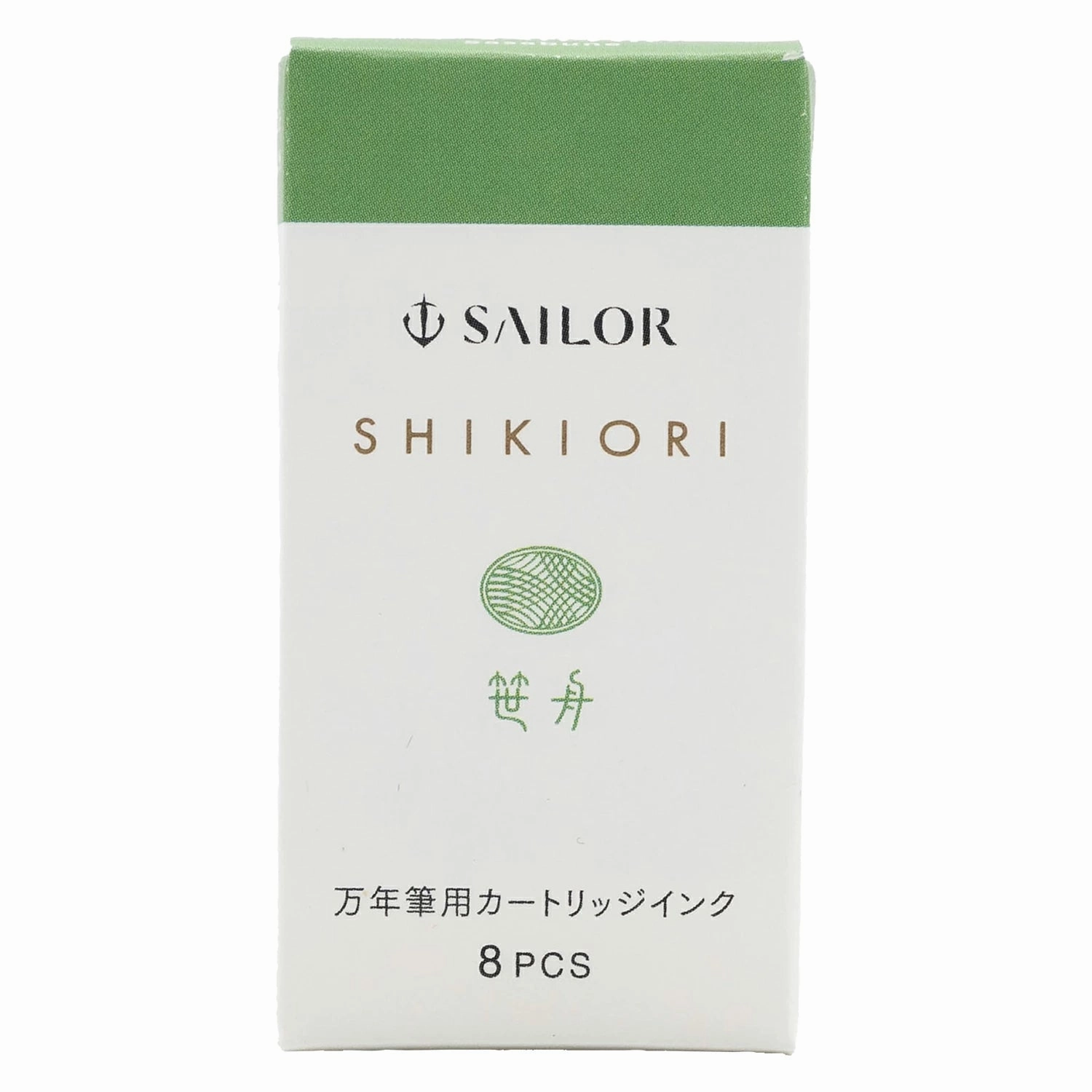Sailor Shikiori Fountain Pen Ink Cartridges - Sasabune recycled premium