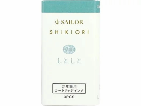 Sailor Shikiori Fountain Pen Ink Cartridges - Shitoshito original