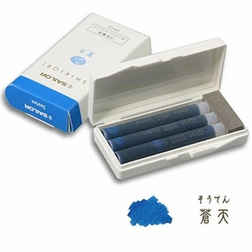 Sailor Shikiori Fountain Pen Ink Cartridges - Souten heatproof
