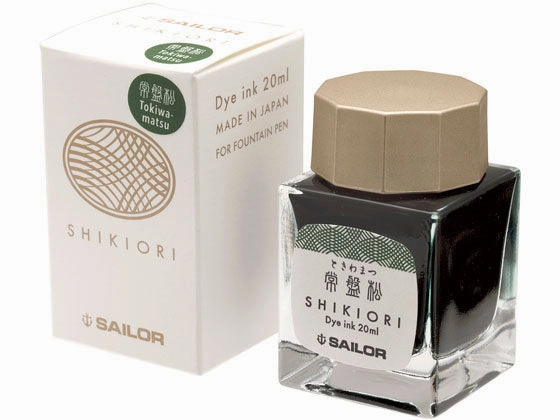 Sailor Shikiori Tokiwa-Matsu Ink 20Ml muted metal