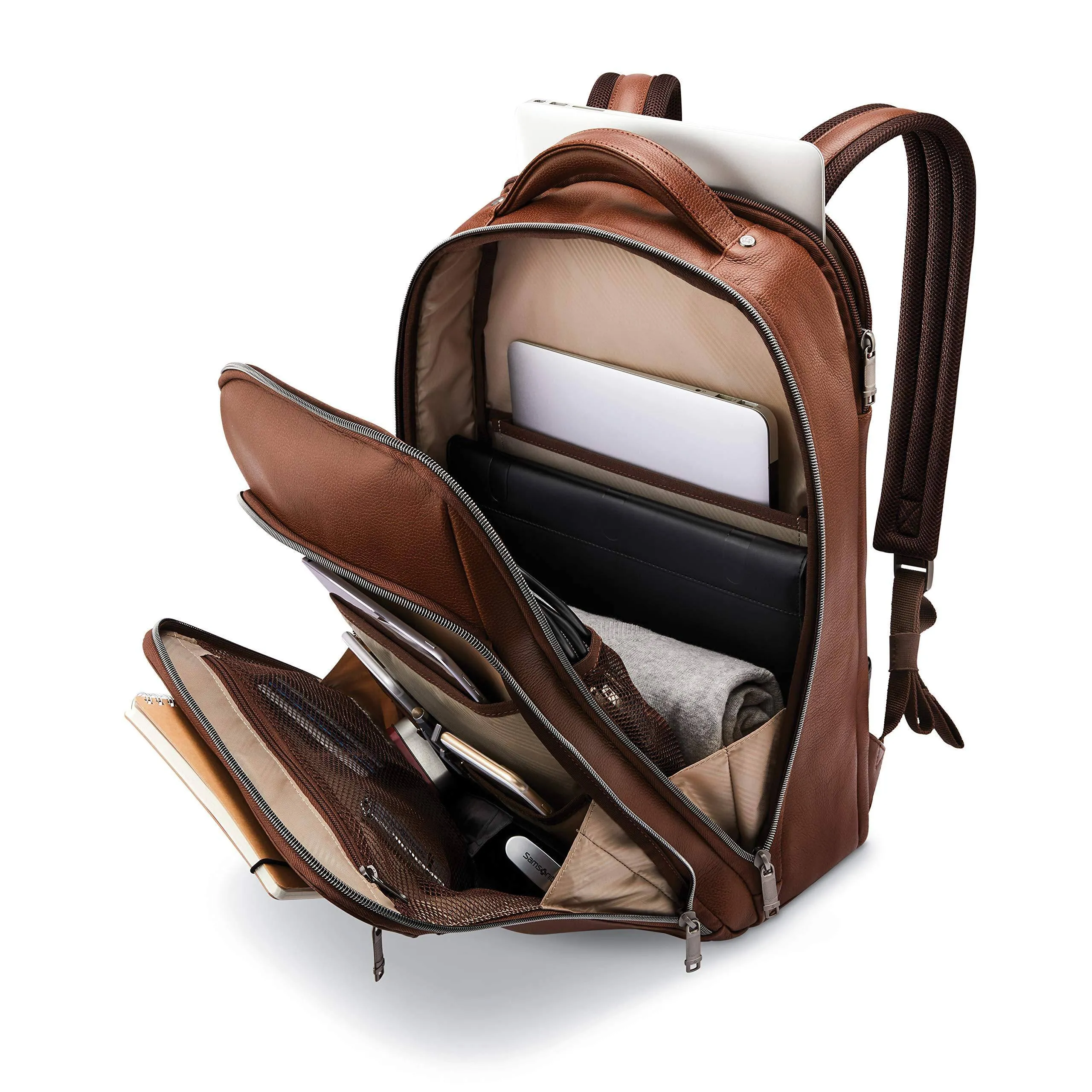 Samsonite Classic Leder Rucksack Taschen Samsonite
