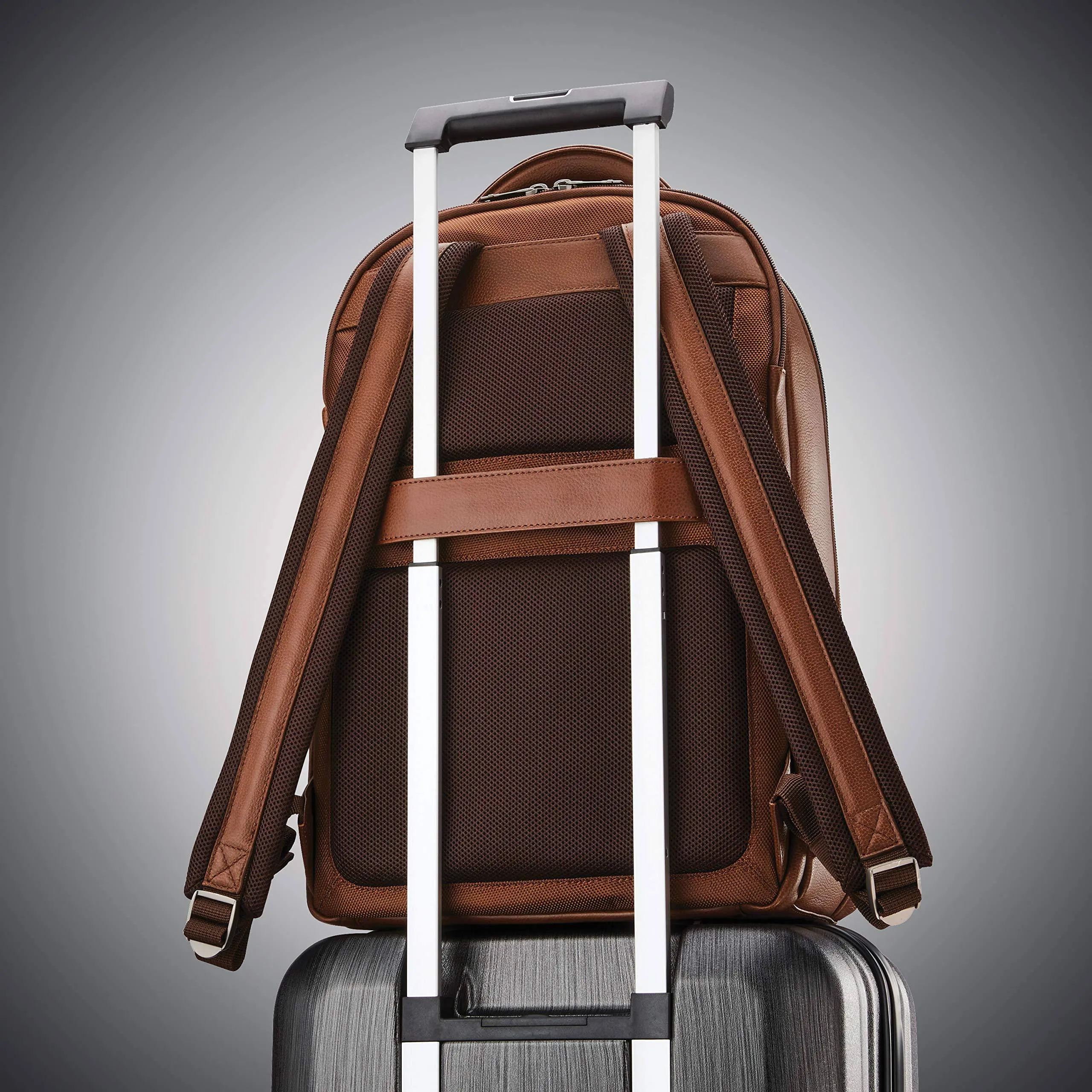 Samsonite Classic Leder Rucksack Taschen Samsonite