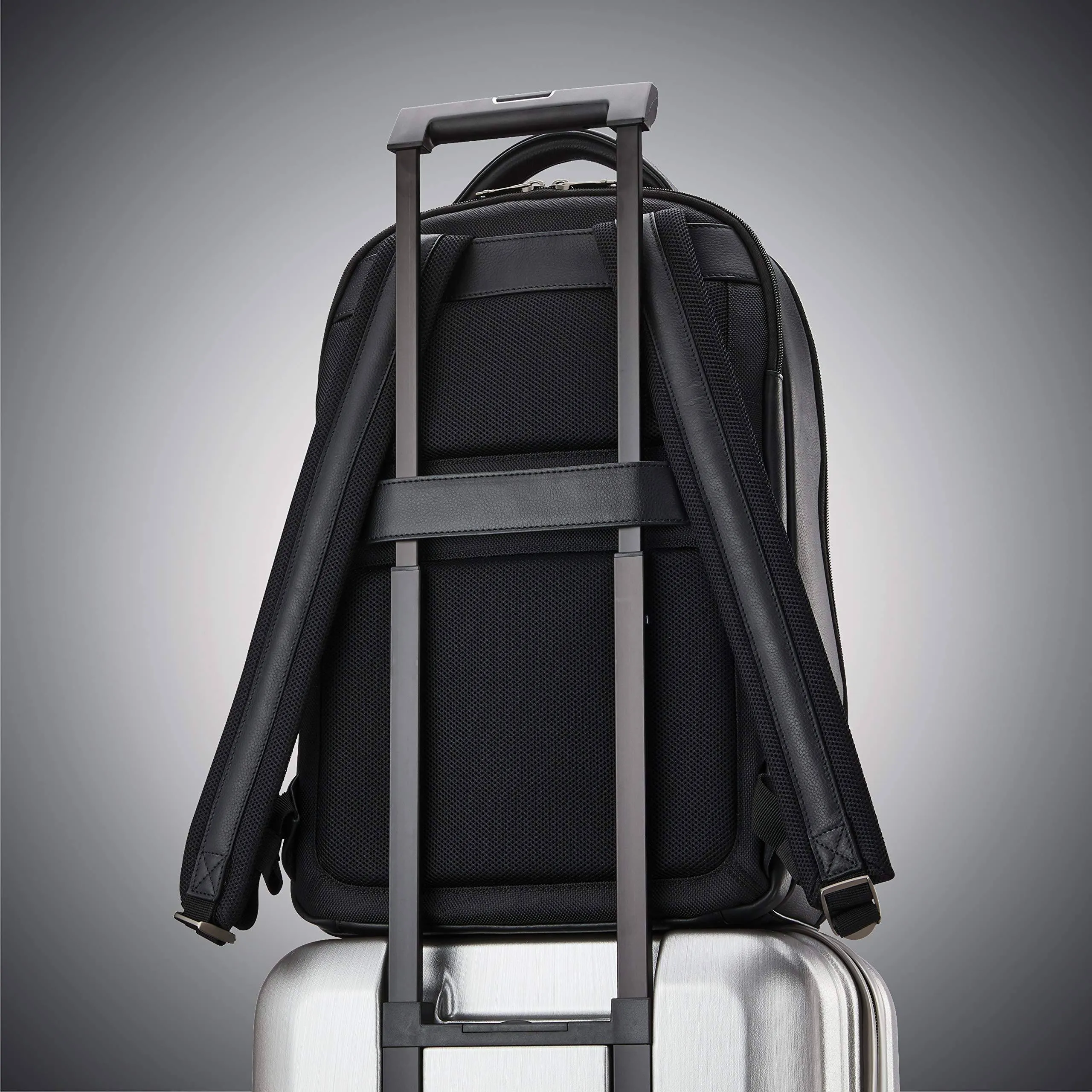 Samsonite Classic Leder Rucksack Taschen Samsonite