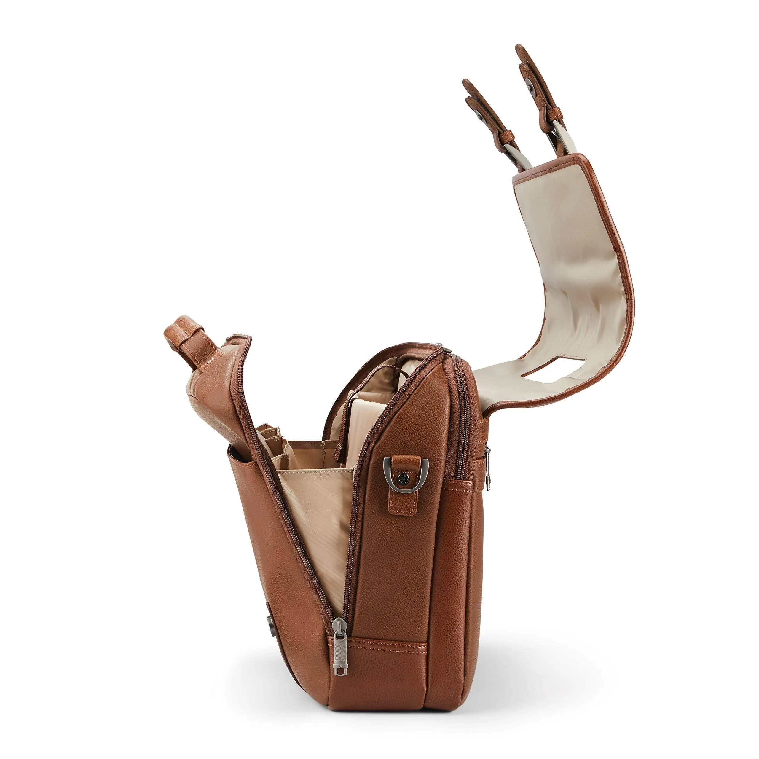 Samsonite Classic Leder Klapptaschen Samsonite
