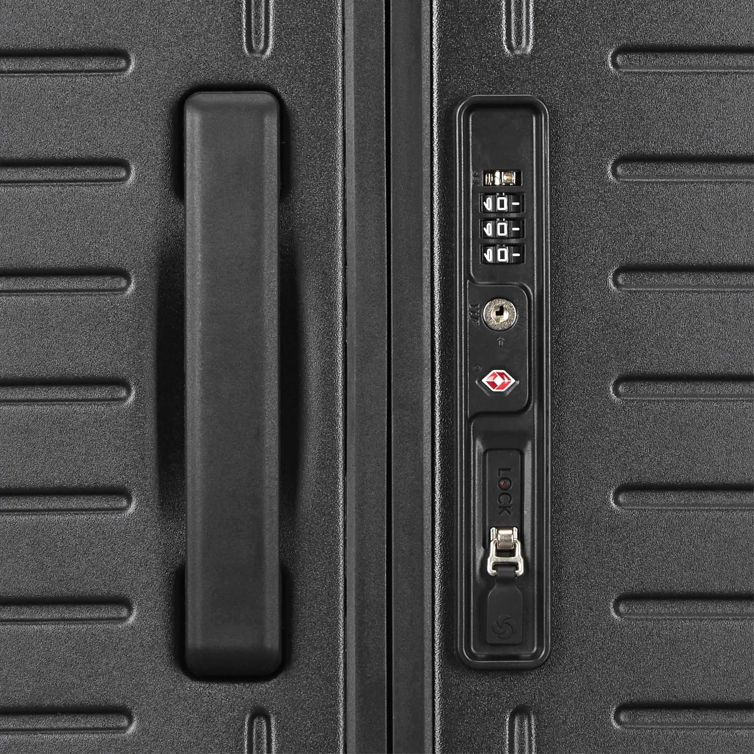 Samsonite Framelock Max Hartschalenkoffer mit Spinner-Rädern, Leichtgewicht ohne Reißverschluss (Handgepäck-Spinner) Taschen Samsonite