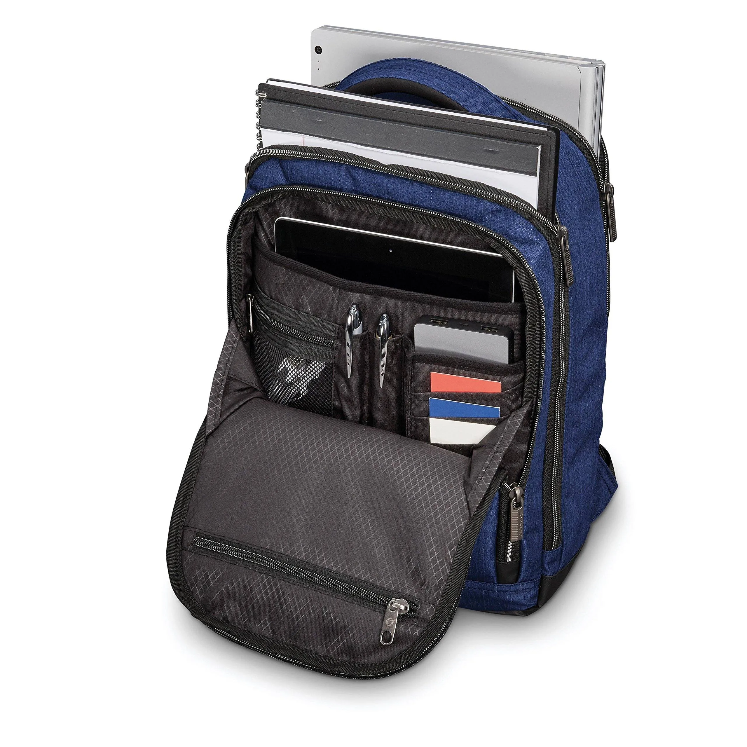 Samsonite Modern Utility Doppelschuss Laptop-Rucksack Taschen Samsonite