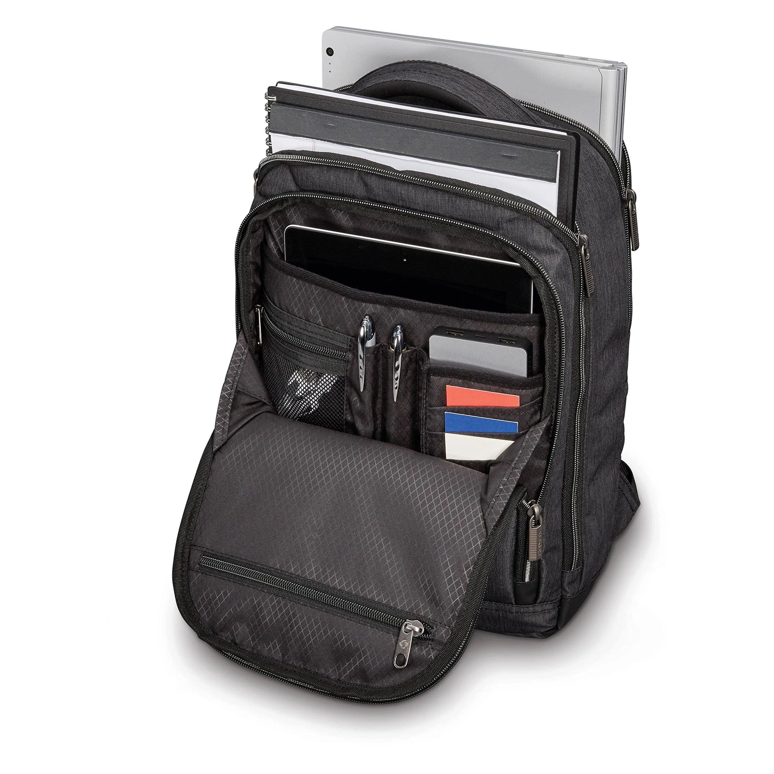 Samsonite Modern Utility Doppelschuss Laptop-Rucksack Taschen Samsonite