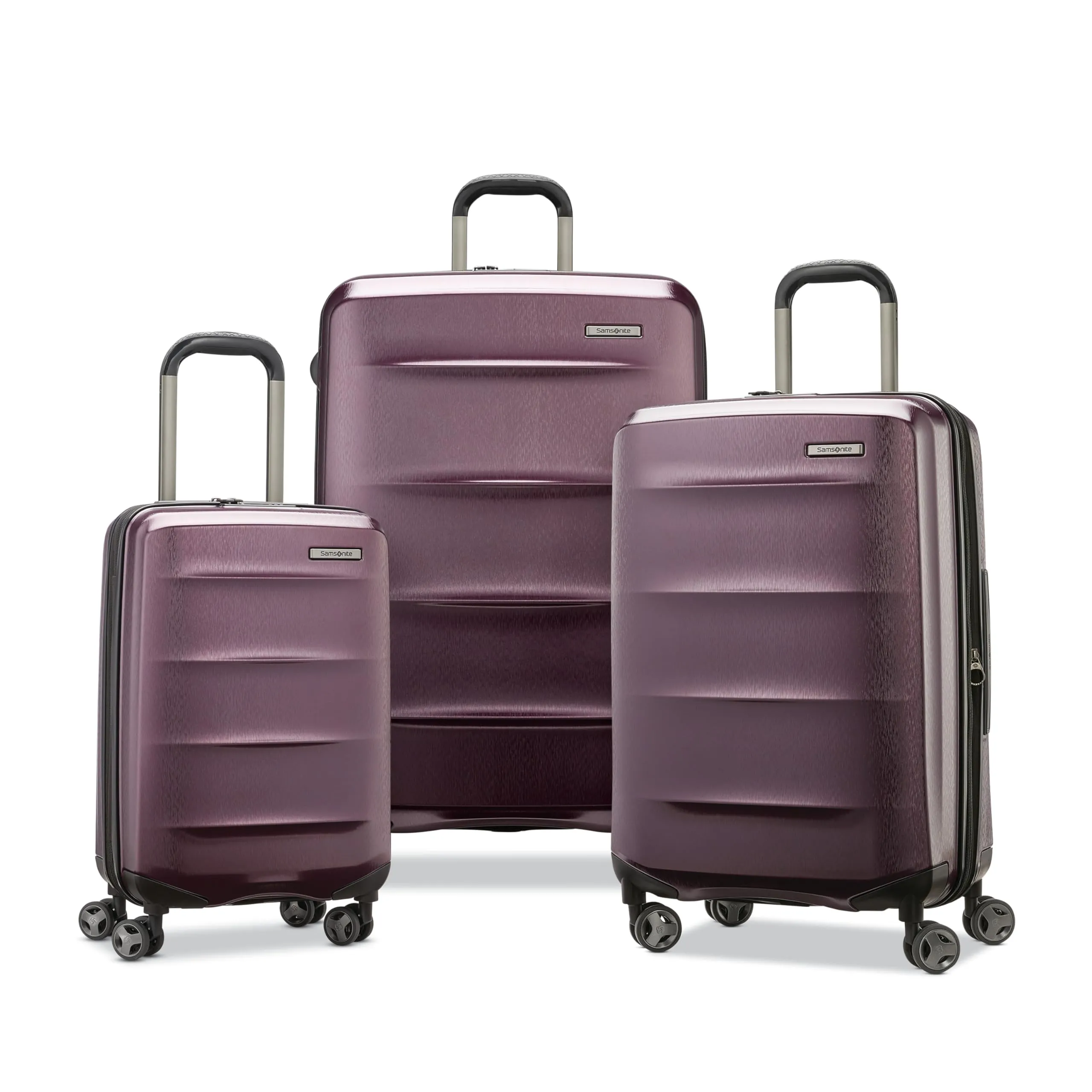 Samsonite Octiv 3-teiliges Set (22/24/28) Hartschalen-Koffer mit Rollen Samsonite
