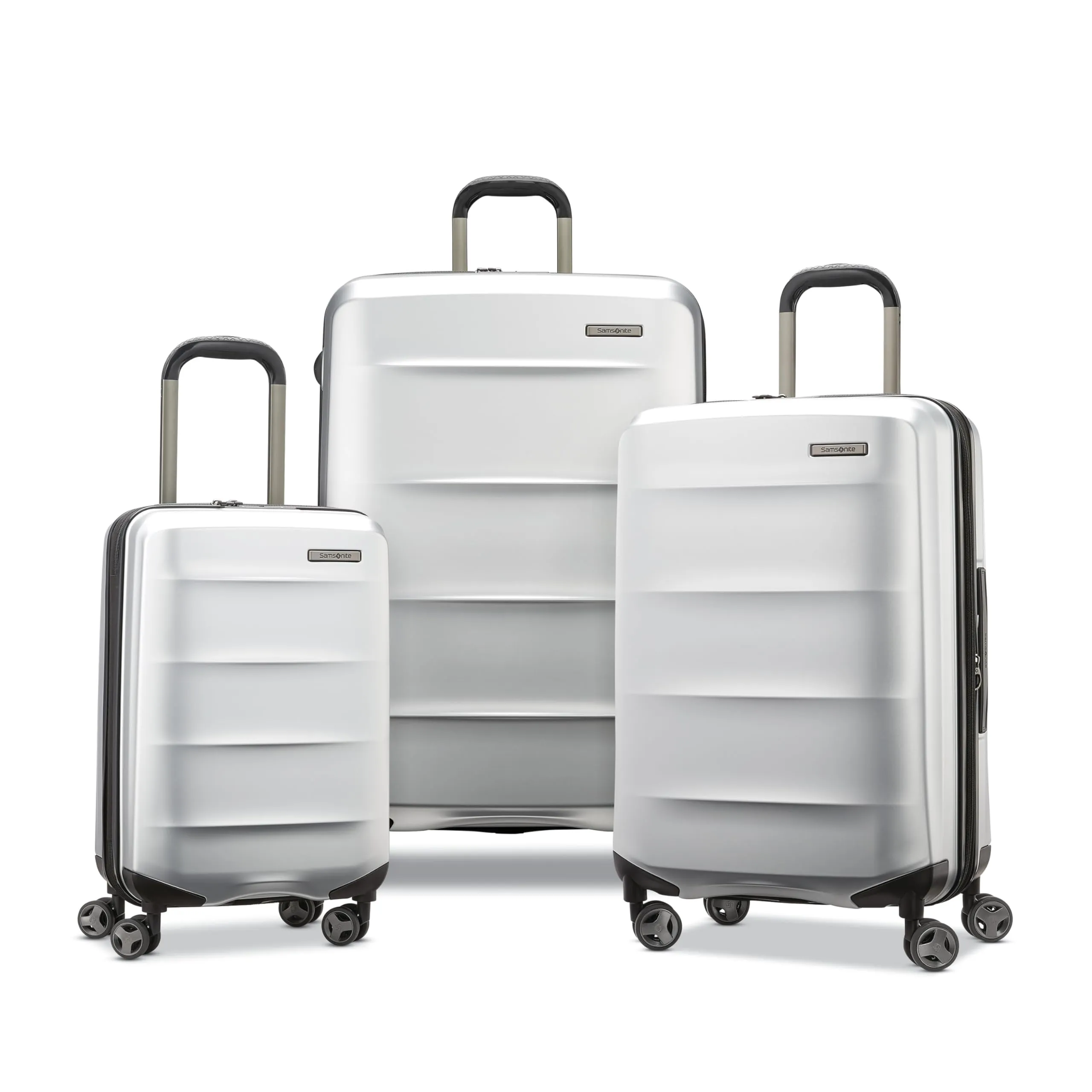 Samsonite Octiv 3-teiliges Set (22/24/28) Hartschalen-Koffer mit Rollen Samsonite
