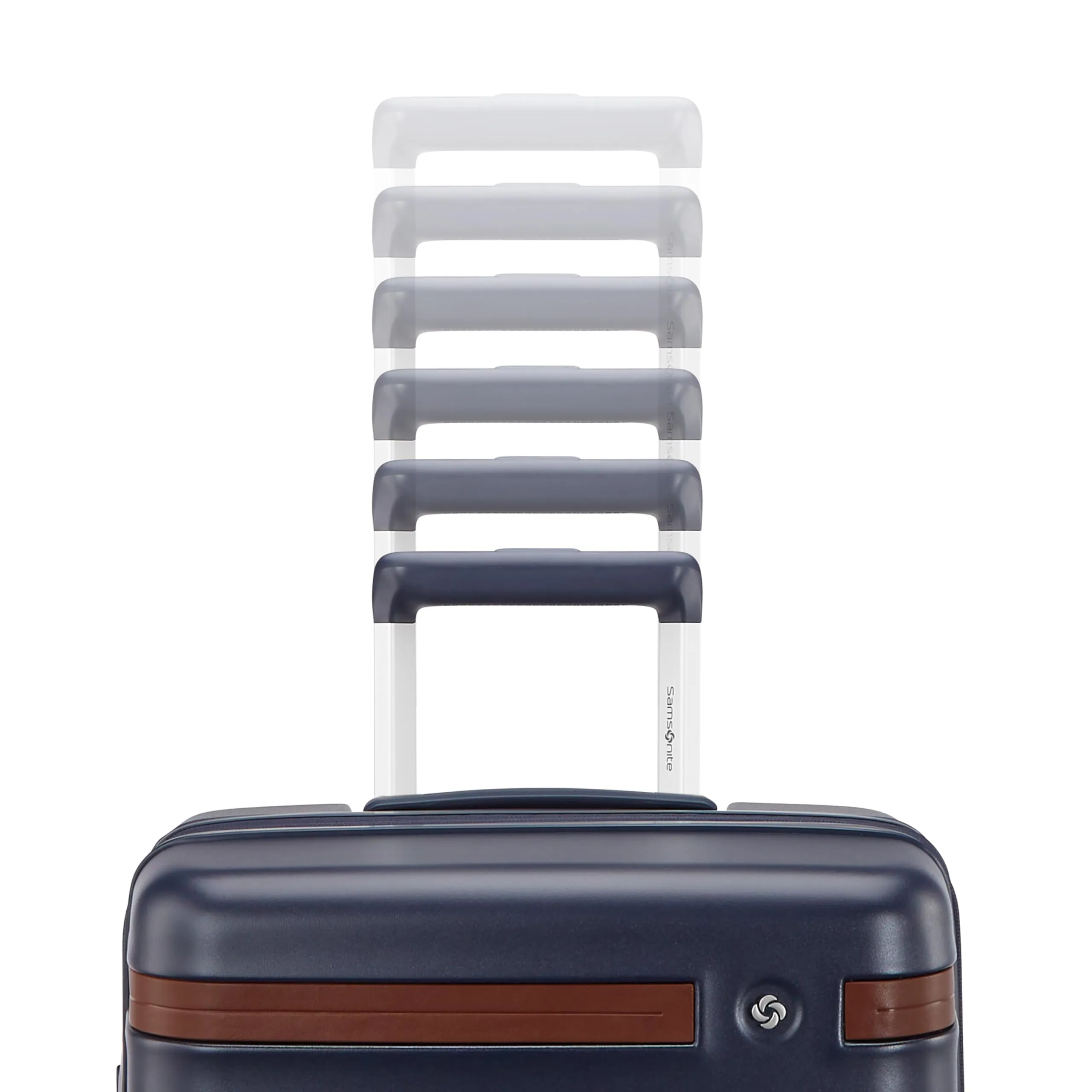 Samsonite Virtuosa Hartschalen-Koffer mit Drehrädern und erweiterbarem Fassungsvermögen