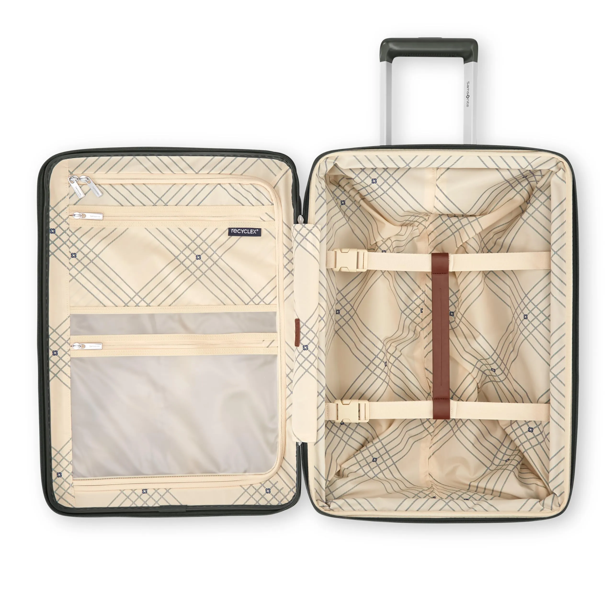 Samsonite Virtuosa Hartschalen-Koffer mit Drehrädern und erweiterbarem Fassungsvermögen