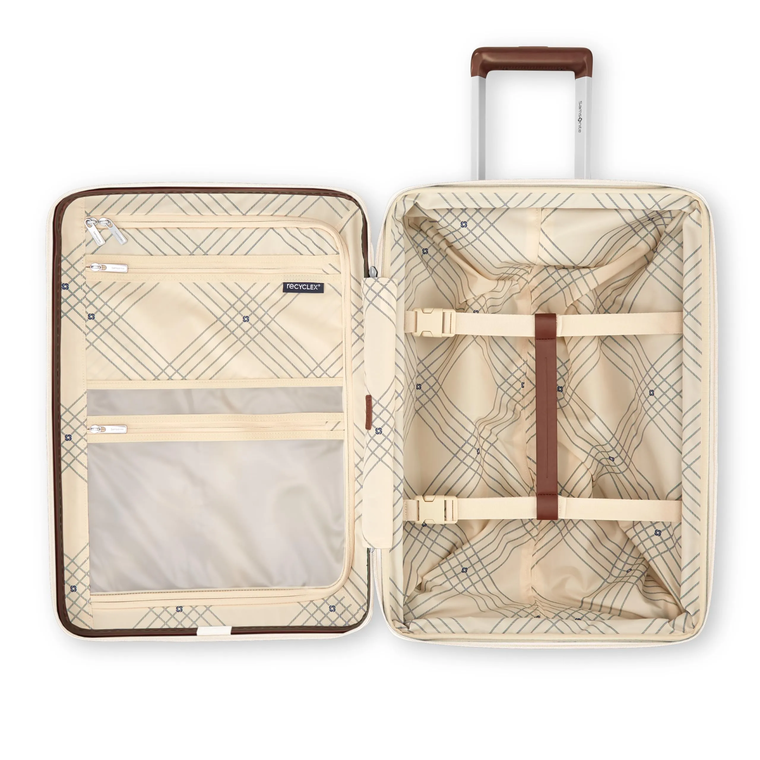 Samsonite Virtuosa Hartschalen-Koffer mit Drehrädern und erweiterbarem Fassungsvermögen