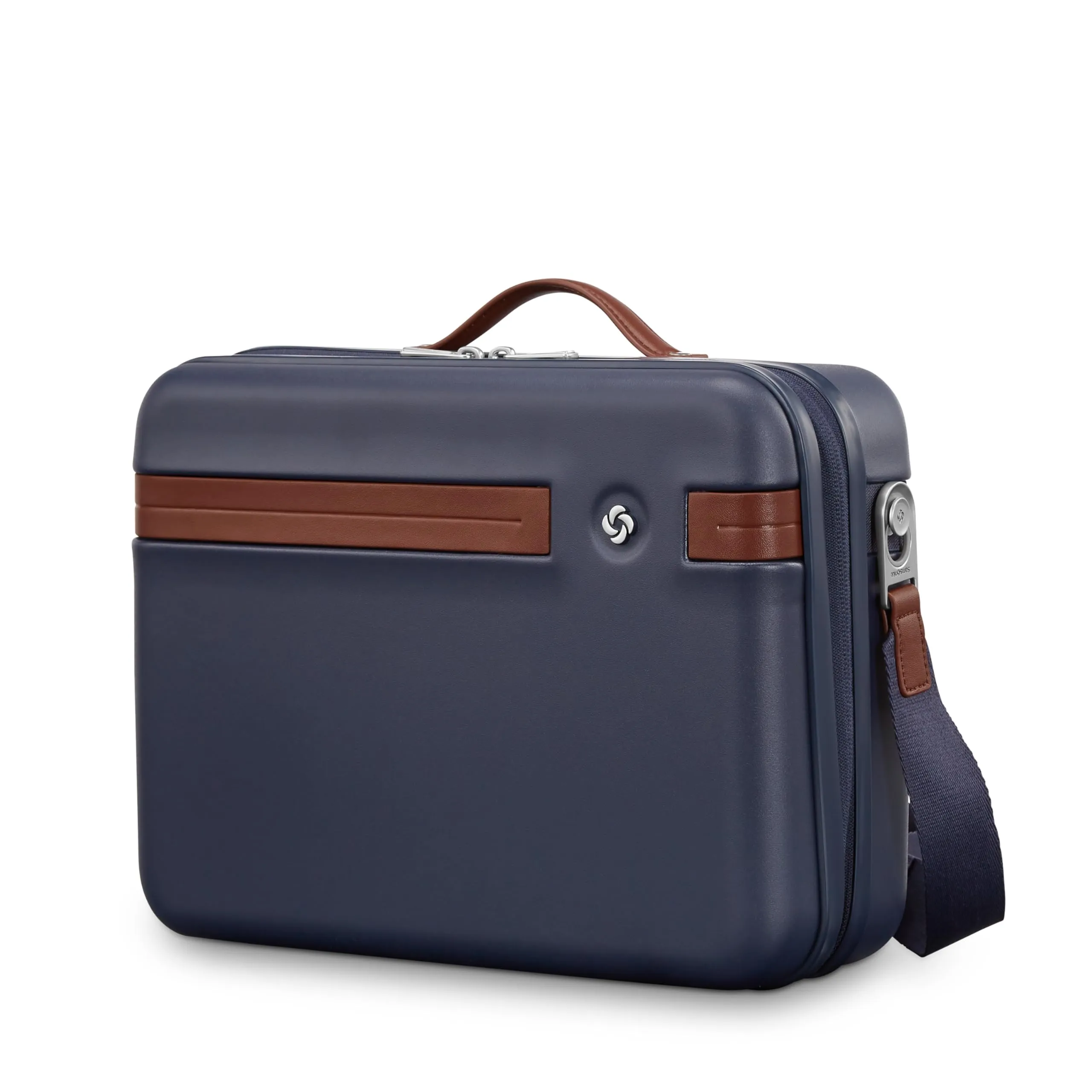 Samsonite Virtuosa Hartschalen-Kosmetikkoffer, Crossbody Reise-Make-up-Tasche mit abnehmbarem Trageriemen